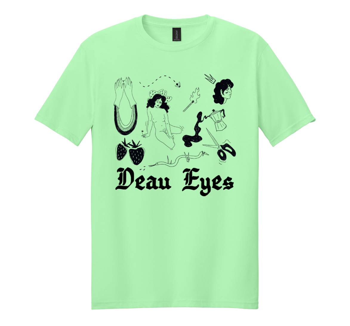 RapiD(eau) Eyes Tee in Mint Green